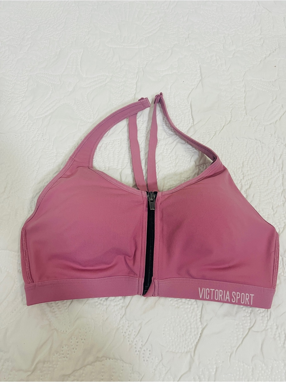 Victoria’s Secret Sport Mauve Front Close Sports Bra 34B